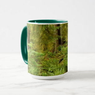 Lush Forest & Ferns Ecola State Park, Oregon Mug