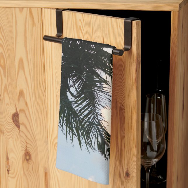 Lush Glam Palm Tree 1 Tea Towel (Thirds Fold)