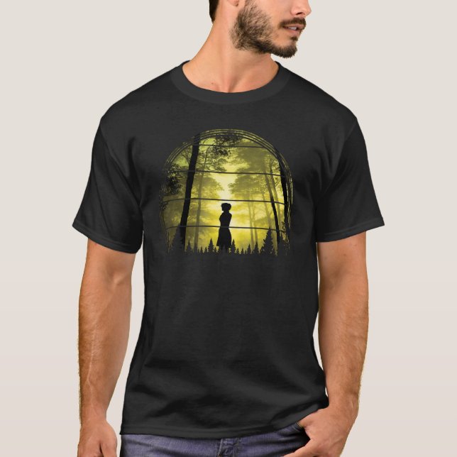 Lush Green Forest A Pristine Natural Environment T-Shirt (Front)