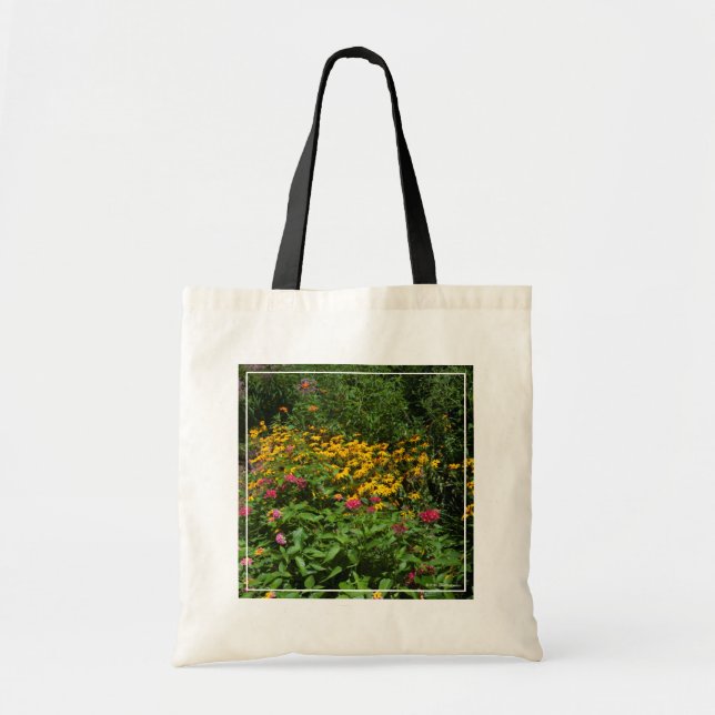 Lush Green Garden Tote Bag (Front)