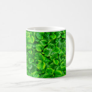 Lush Green Leaves Coffee Mug