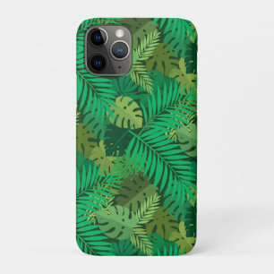 Lush Green Tropical Jungle Foliage Case-Mate iPhone Case