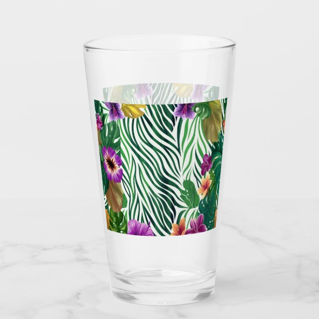 Lush Jungle Harmony Glass (Front)