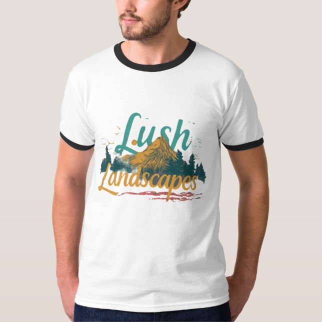 Lush Landscapes T-Shirt (Front)