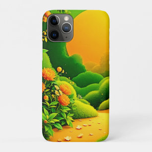 Lush Orange Garden Art Case-Mate iPhone Case