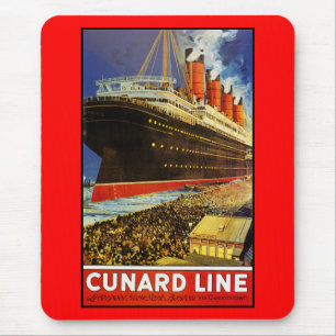 Lusitania Departing Mouse Pad