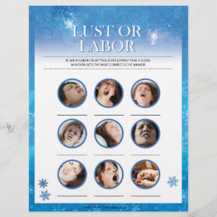 Lust Or Labour [Snowy Blue] Custom Letterhead