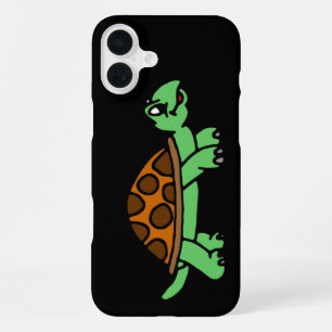 Lustiege Schildkröte iPhone 16 Plus Case
