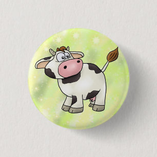lustige Kuh 3 Cm Round Badge
