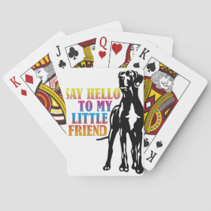 Lustiges Doggenbild Playing Cards