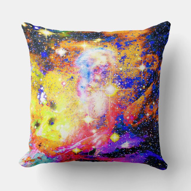 Lustrous Star Field Cushion (Front)