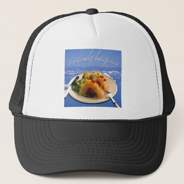 Lutefisk Trucker Hat (Front)