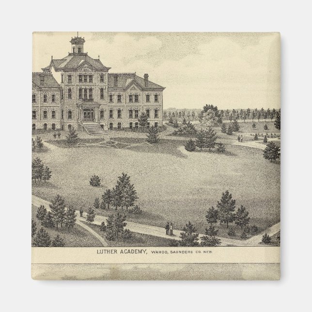 Luther Academy, Nebraska Magnet (Front)