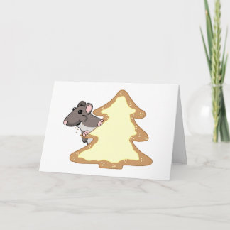 Luther and the Giant Christmas Cookie Holiday Card
