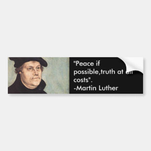 Luther Bumper Sticker