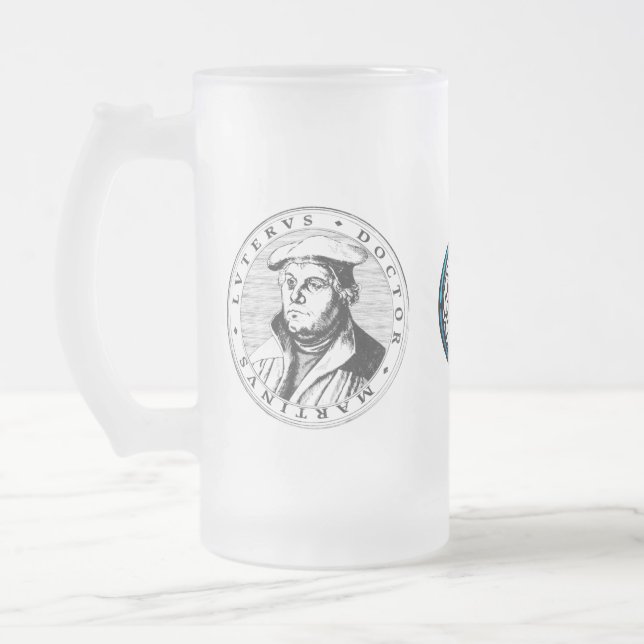 Luther Frosted Beer Mug (Left)