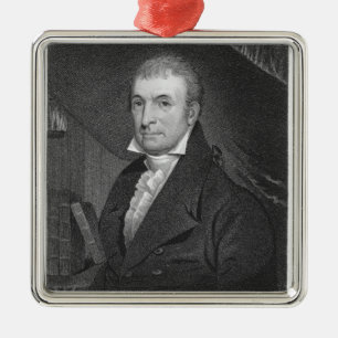 Luther Martin, engraved by William A. Wilmer (c.18 Metal Tree Decoration