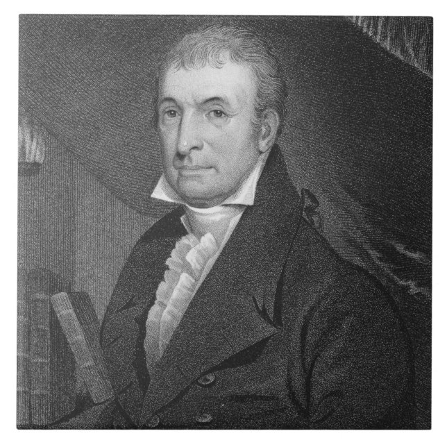 Luther Martin, engraved by William A. Wilmer (c.18 Tile (Front)