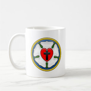 Luther Rose Embossed-Look Coffee Mug