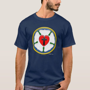 Luther Rose Embossed-Look T-Shirt