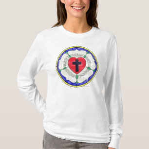 Luther Seal Stained Glass Window T-Shirt