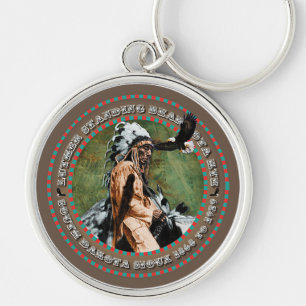 Luther Standing Bear Key Ring