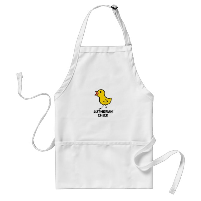 Lutheran Chick Apron (Front)