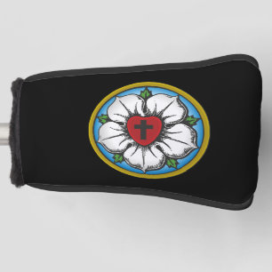 Lutheran Rose Golf Head Cover