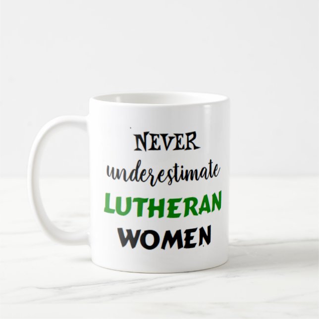 lutheran women coffee mug (Left)