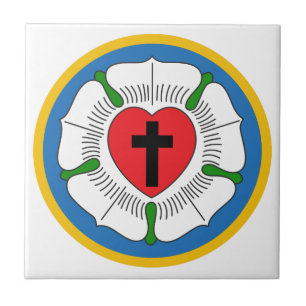 Luthers Rose Tile