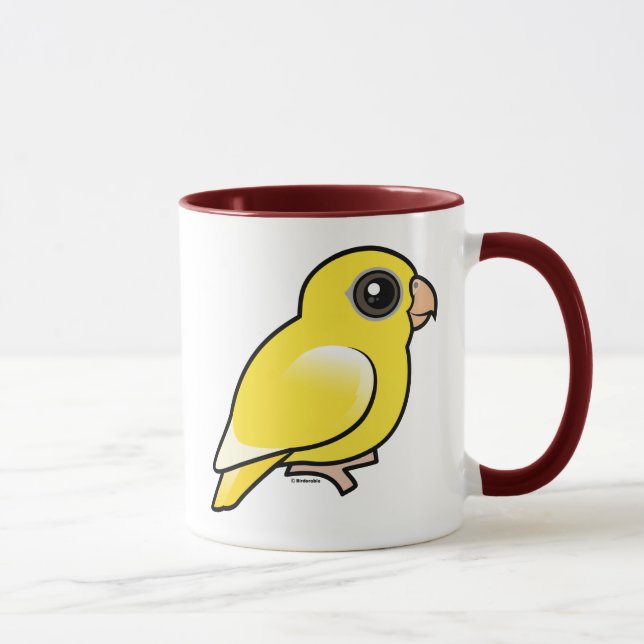 Lutino Linnie Mug (Right)