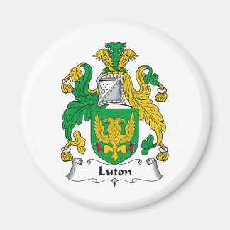 Luton Family Crest Magnet