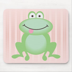 Luttle Green Frog Mouse Pad