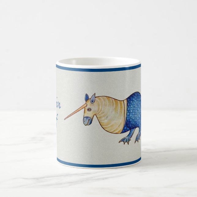 Luttrell Psalter Critter 9 Coffee Mug (Center)