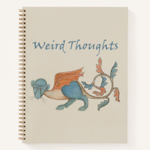 Luttrell Psalter Critter Spiral Notebook