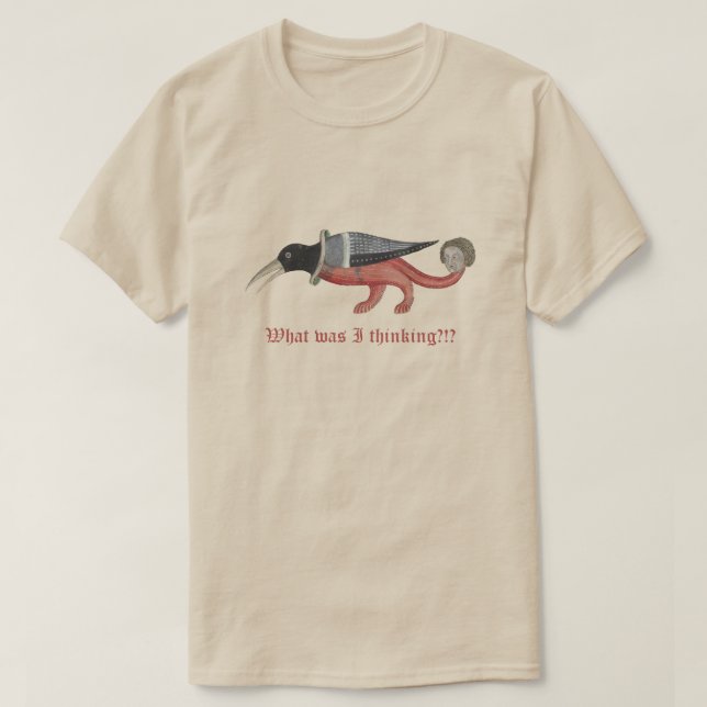 Luttrell Psalter "Magpie" T-Shirt (Design Front)