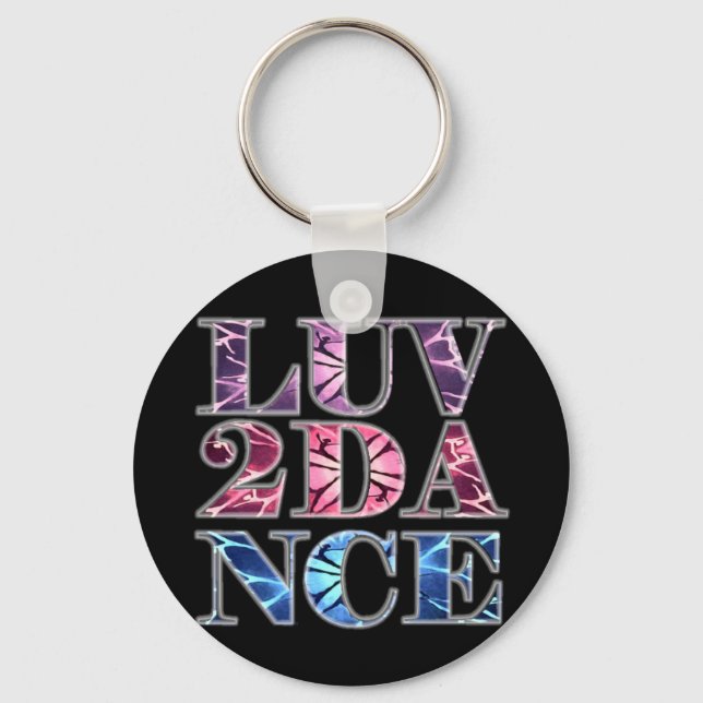LUV 2 DANCE KEY RING (Front)