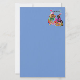 Luv My Weenies Matching Stationery
