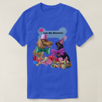 Luv My Weenies T-Shirt For Women/Men