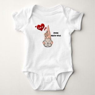 Luv U Gnome Baby Bodysuit