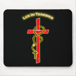Lux in Tenebris - Rosary 01 Mouse Pad