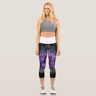 Lux Lyon for girl lv  Capri Leggings