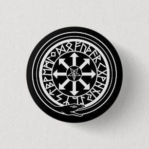 Lux Occulta - Hidden Light 3 Cm Round Badge