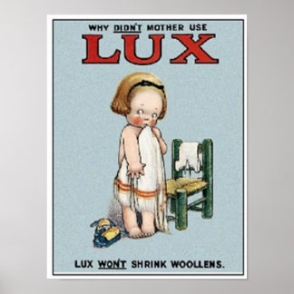 Lux Soap Poster