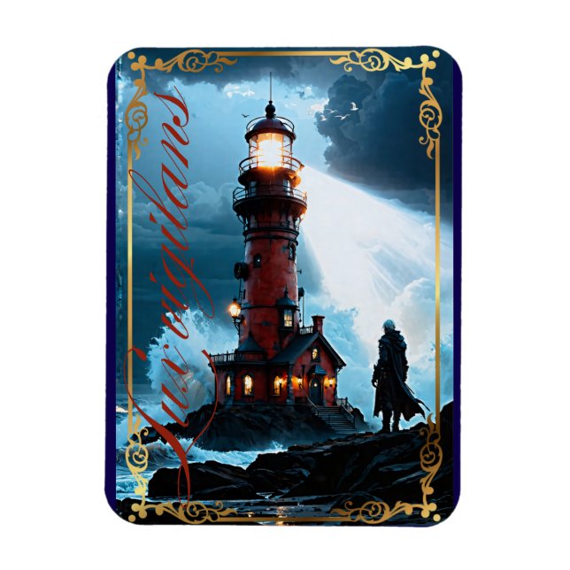 Lux vigilans magnet (Vertical)