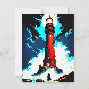 Lux vigilans postcard