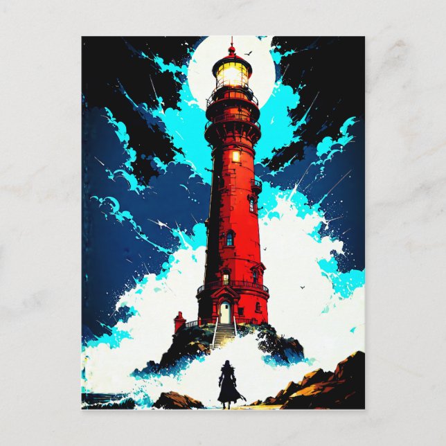 Lux vigilans postcard (Front)