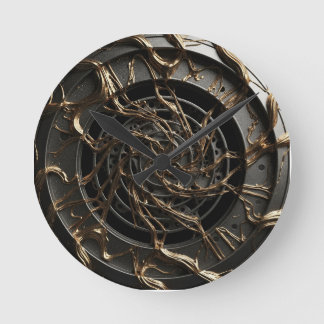 Luxe 3D Dial Round Clock