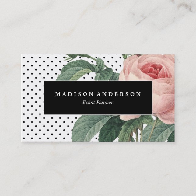 Luxe Botanical | Business Cards (Front)