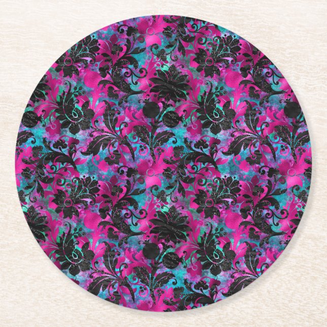 LUXE BRIGHT TROPICAL COASTER (Front)